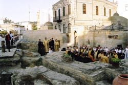 Молебен на месте мученической кончины апостола Варфоломея