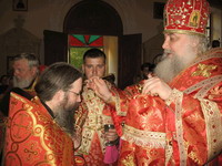 Всенощное бдение перед мощами св. апостола Варфоломея в сослужении духовенства приходов Азербайджанской Республики