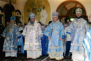 28 августа состоялось освящение Свято-Успенского Кафедрального собора г. Махачкалы и Божественная Литургия 